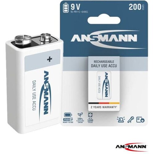  Punjiva baterija 9V 200mAh Slike