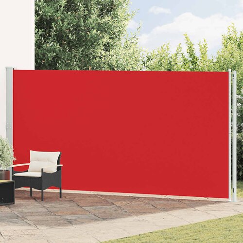  Uvlačiva bočna tenda za terasu 200 x 600 cm crvena Cijene