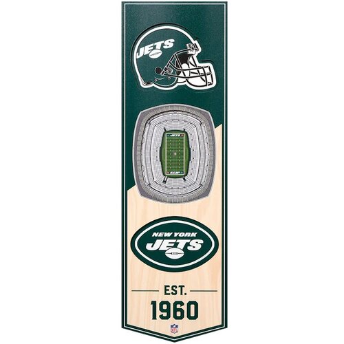 Drugo New York Jets 3D Stadium Banner slika Cene