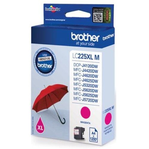 Brother Kartu&scaron;a LC225XLM, magenta, 1.200 strani MFC-J4620DW, MFC-J5320DW/5620DW/5720DW Cene