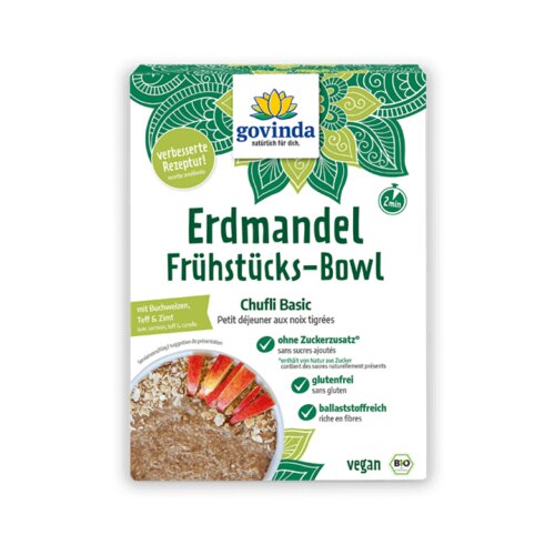 Govinda Skleda za zajtrk bio zemeljski mandelj Cene