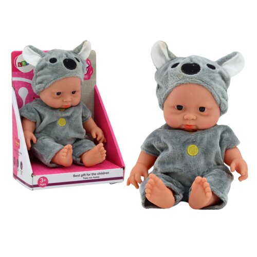  Lutka beba u sivoj odjeći i koala kapom Cene