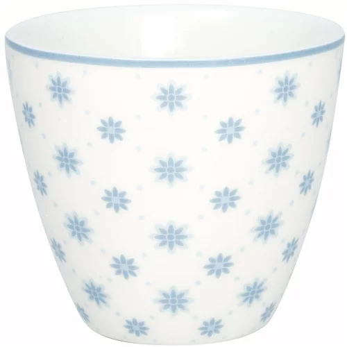 Green Gate Modra porcelanasta skodelica Laurie, 300 ml