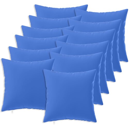  Presvlaka za jastuk 12 pcs HEERLEN Kraljevsko plava 45 x 45 cm Cene