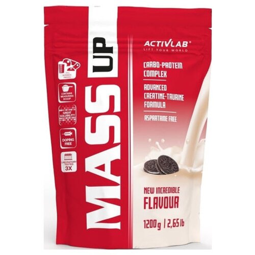 ACTIVLAB Mass UP z okusom oreo (1200 g) Cene
