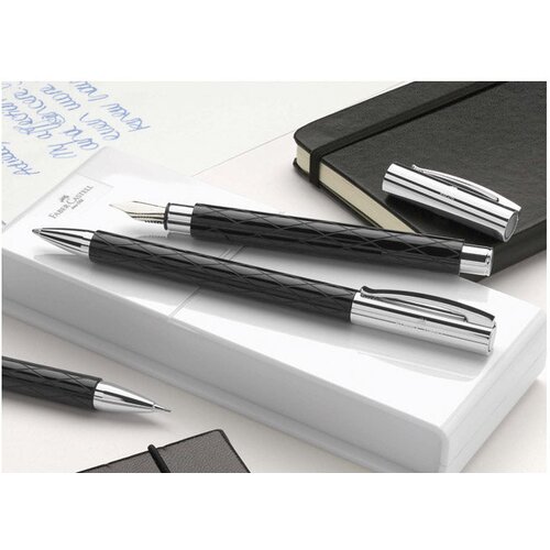 Roler AMBITION RHOMBUS FABER-CASTELL 148910 CRNI Slike