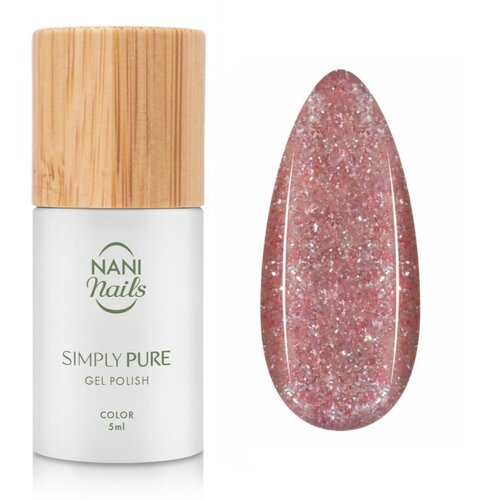 NANI Nails Simly Pure gel lak za nokte s korištenjem UV/LED lampe nijansa Rosy Bronze 5 ml Cene