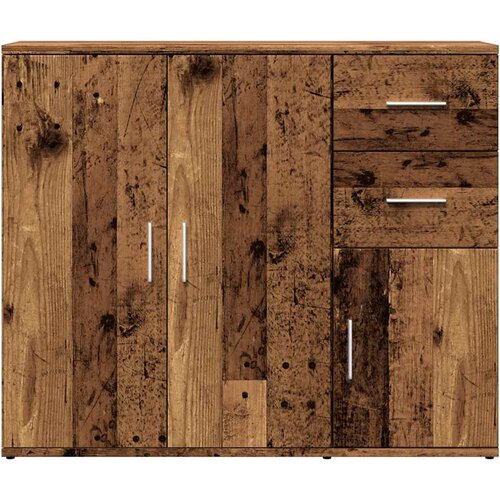  Komoda boja staro drvo 91 x 29,5 x 75 cm od konstruiranog drva Slike