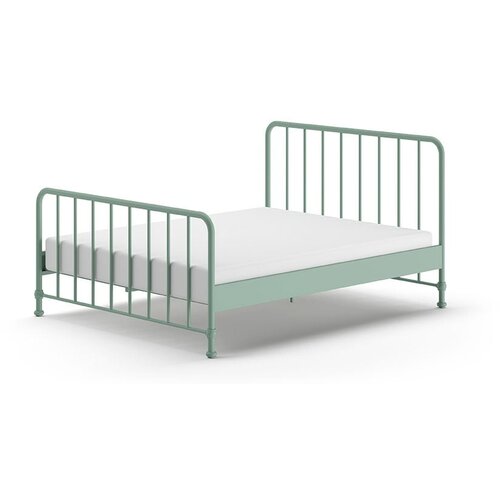 Vipack Zeleni metalni krevet s podnicom 160x200 cm BRONXX &amp;ndash; Slike