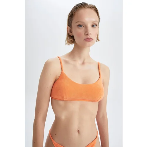 Defacto Fall In Love Regular Fit Terry Bikini Top