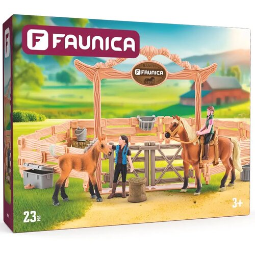 Woodyland Faunica: Konjički klub s konjima i jahačima, set od 23 komada - Cijene