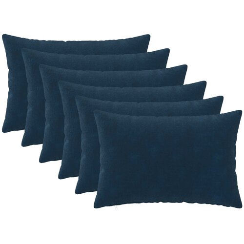  Presvlaka za jastuk 6 pcs HEERLEN Plava 30 x 50 cm Slike