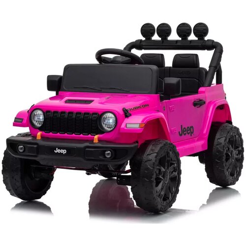 Lean Toys Jeep Rubicon DK-JWR558 24V &amp;ndash; roza otro&amp;scaron;ki električni avto Slike