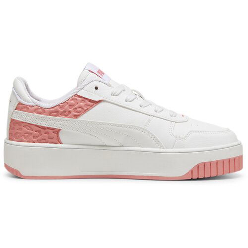 Puma carina street wild jr, dečije patike za slobodno vreme, bela 395587 Slike