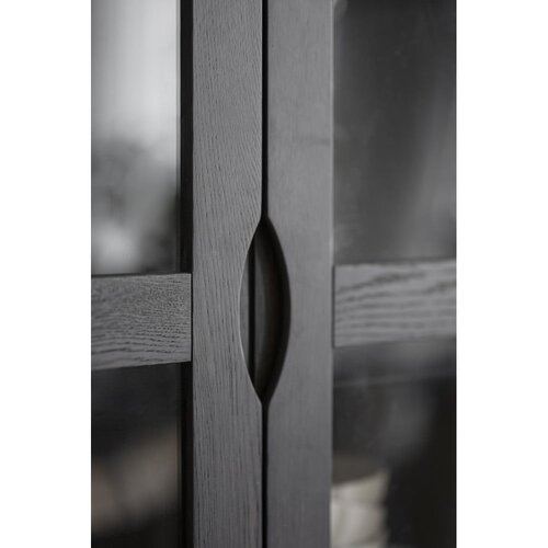 Rowico Rjava vitrina v hrastovem dekorju 82x185 cm Filippa &amp;ndash; Slike