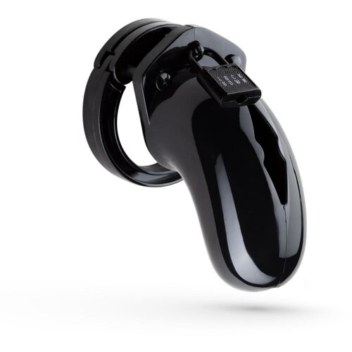 LOCKDOWN Chastity Cage Black Medium Cene