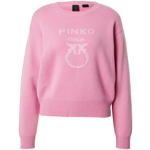 Pinko Sweater majica 'Maglia' roza / svijetloroza