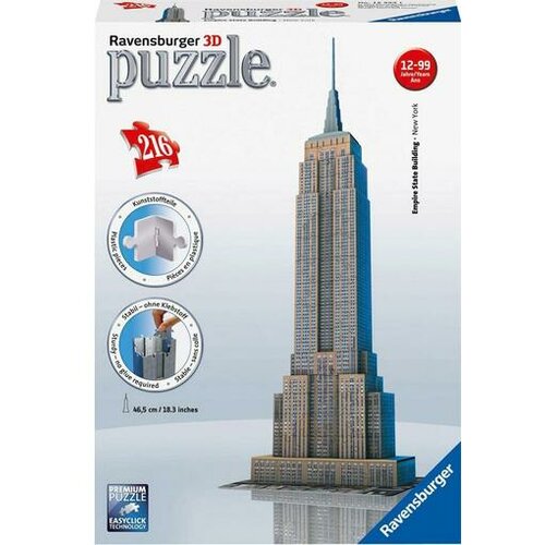 Ravensburger 3D puzzle - Empire State Building - 216 delova Slike