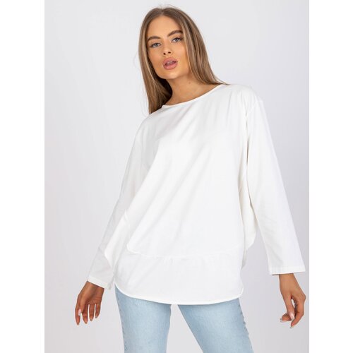 ex moda Blouse-EM-BZ-611.61P-ecru Cene