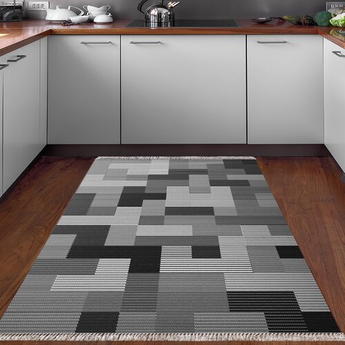 Opviq tepih 80x300cm Sivi Cene