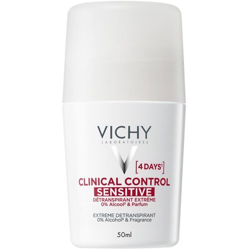 Vichy roll on clinical control sensitive 96h 50ml Slike