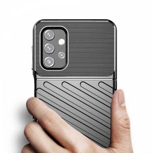 Nillkin silikonski ovitek tunder armor za samsung galaxy A52 A525 / samsung galaxy A52s A528 - črn Slike