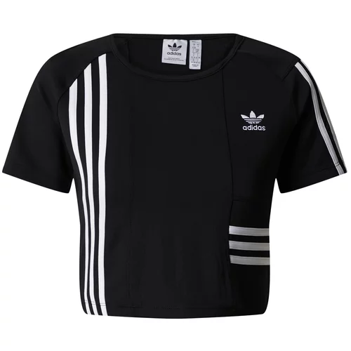Adidas Majica črna / bela