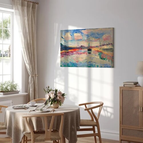  Slika - Henri Matisse &amp;ndash; Canal du Midi 90x60 Na talijanskom platnu Slike