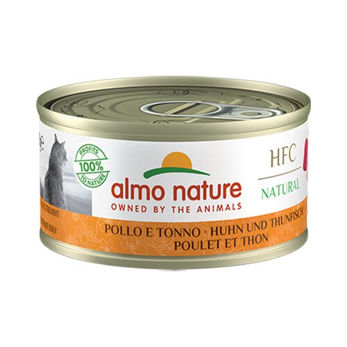Almo Nature HFC Natural konzerva &ndash; pi&scaron;čanec in tuna &ndash; 70 g 70 g Cene
