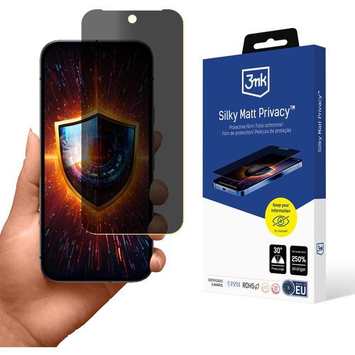 3mk kaljeno steklo privacy za google pixel 9A zaščitno mat anti-vizualno, (5000024915) Cene