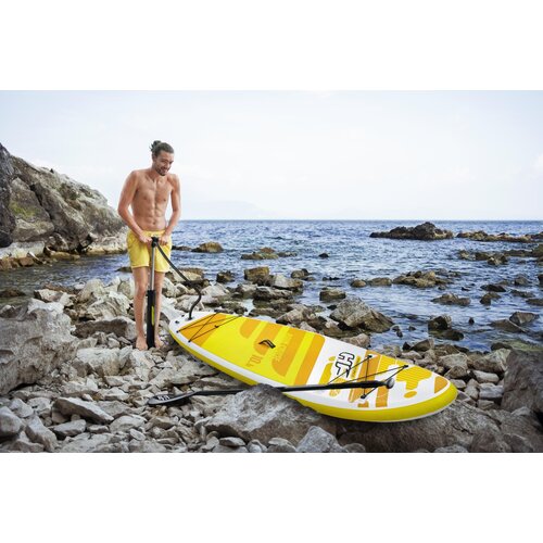 Lean Toys Deska za surfanje rumena SUP 320 x 76 x 12 cm Bestway 65348 Slike