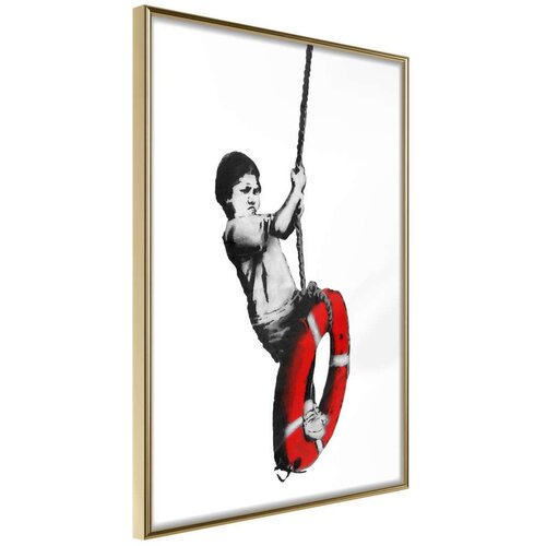  Poster - Banksy: Swinger 40x60 Slike