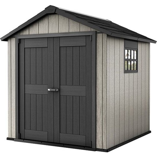 Keter Spremište (Vanjska širina uklj. krovni prevjes: 229 cm, Vanjska dubina uklj. krovni prevjes: 223,5 cm, Plastika, Antracit-sive boje, Baza: 4,5 m²) Cijene