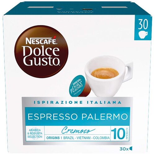 Nescafe Dolce Gusto Kapsule za kafu, Espresso Palermo, 30 kapsula, 118g Slike