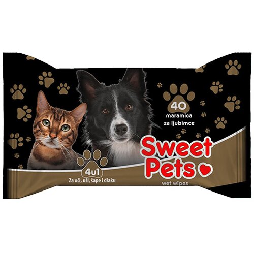 SWEET PETS vlažne maramice za ljubimce 40/1 Cene