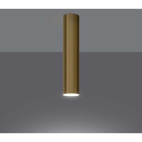  Sollux SL.1203 - Spot svetiljka LAGOS, 1xGU10/10W/230V, 30 cm, zlatna Slike