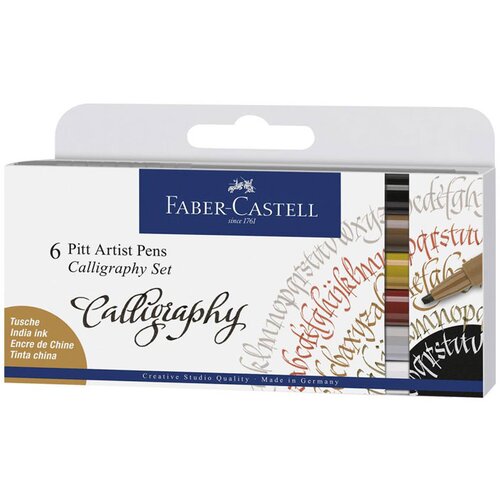 Faber-Castell Flomastri Faber-Castell Pitt Color, 6 kosov Cene