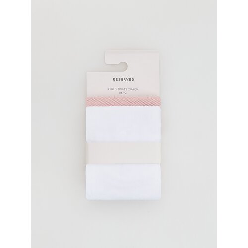 Reserved GIRLS` TIGHTS MULTI - bijela Cene