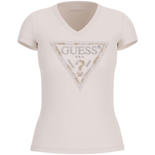 Guess Majice & Polo majice W5RI21 J1314 Bela Cene