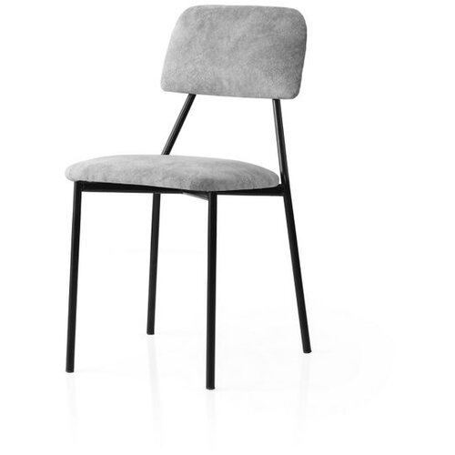 Hanah home Mono - 4901 Grey Chair Set (4 Pieces) Cene