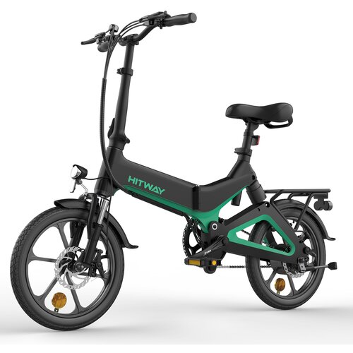 HITWAY BK2 e bike električno kolo 16" zložljivo e-kolo, 250W/36V/7.8Ah baterija, 35-70km, mestno e-kolo za moške in ženske, (21298100) Cene