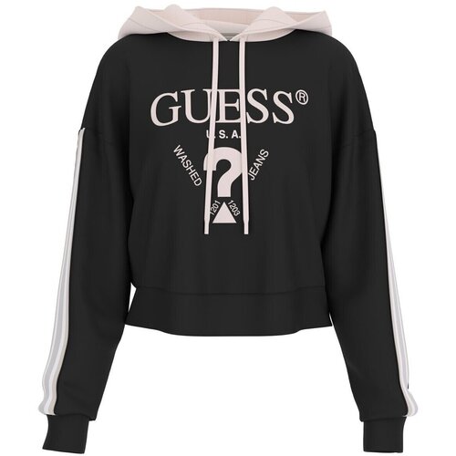 Guess Puloverji V5GQ17 KCRT1 Črna Slike