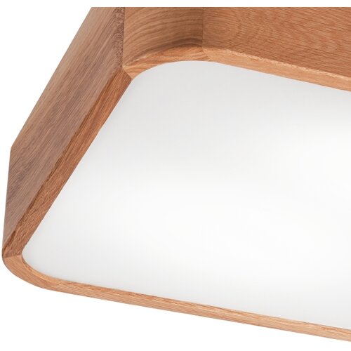  plafonsko svetlo oak square 2xE27/15W/230V 35x35 cm hrast Slike