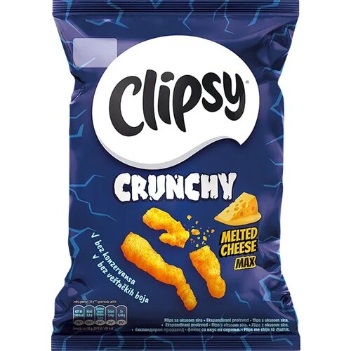 Clipsy Flips Crunchy melted cheese 70g Cene