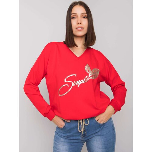 RELEVANCE Blouse-RV-BZ-7276.77-red Cene