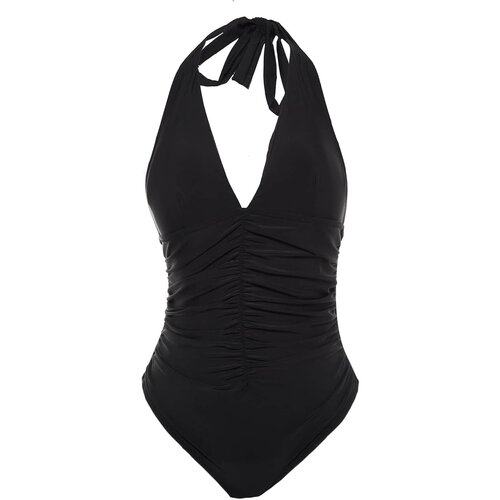 Trendyol Black Ruffle Detailed Swimsuit | ePonuda.com