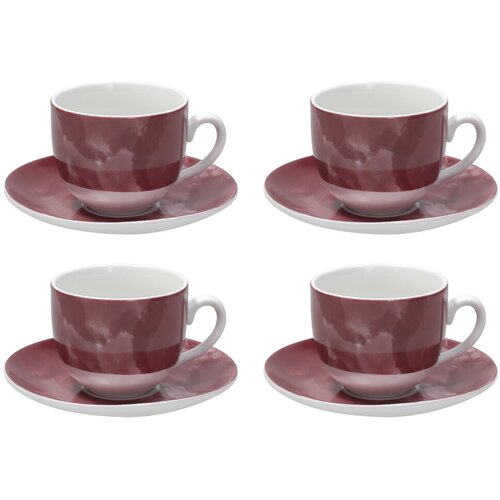Tognana Set &amp;scaron;oljica za kapućino Colorplay, 4 komada, Ljubičasti Slike
