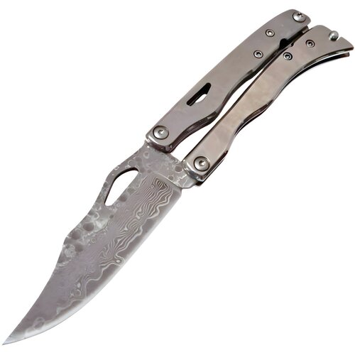  Outdoor Damaški Sklopivi Nož C5985 - Srebrna KP39961 Cene