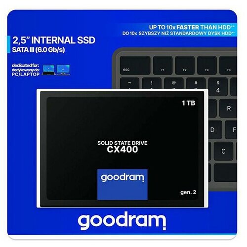 Goodram vgradni ssd disk ssd sata CX-400 1024GB (1TB) SSDPR-CX400-01T Slike