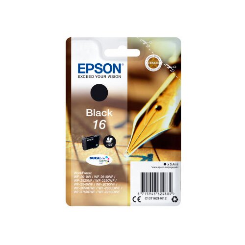 Epson Originalna črnilna kartu&amp;scaron;a 16 Durabrite Ultra Black, (22112406) Slike